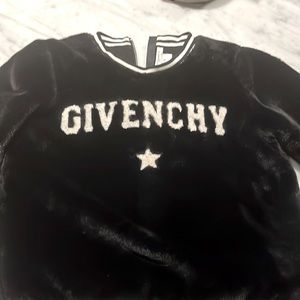 Black faux fur sweater great for winter , in great condition , worn twice .